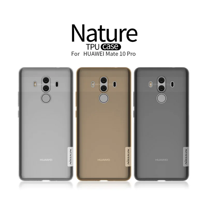 NILLKIN для Huawei Коврики 10 случае Nature TPU прозрачный ТПУ чехол Pro с розничной Вышивка