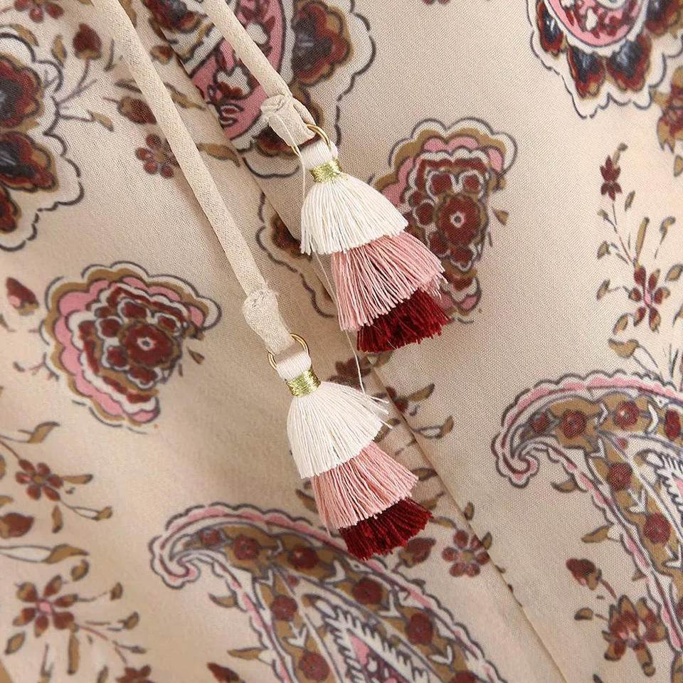 Женское Элегантное летнее платье без рукавов свободное с оборками и бантом