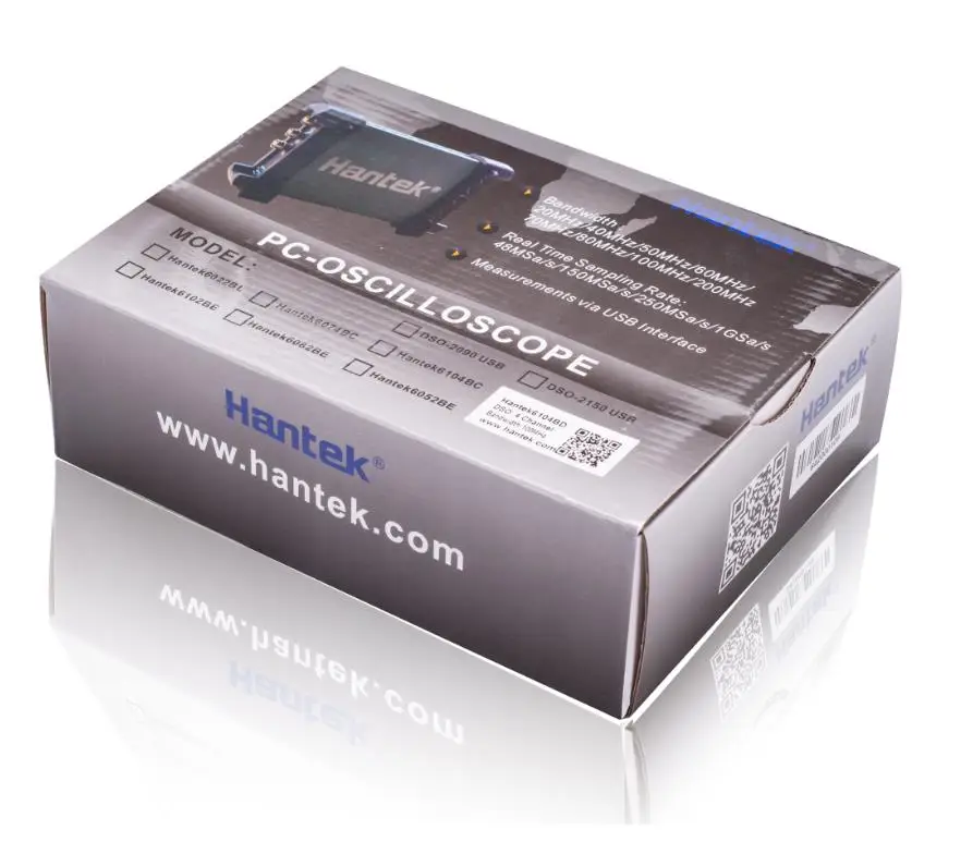 Цифровой USB осциллограф Hantek6204BC Hantek с полосой пропускания 200 МГц|usb header|oscilloscope saleusb |