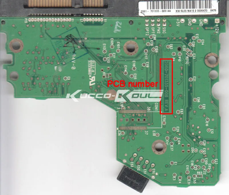 HDD печатная плата 2060 701335 006 REV A для WD 3 5 SATA восстановление данных жесткого