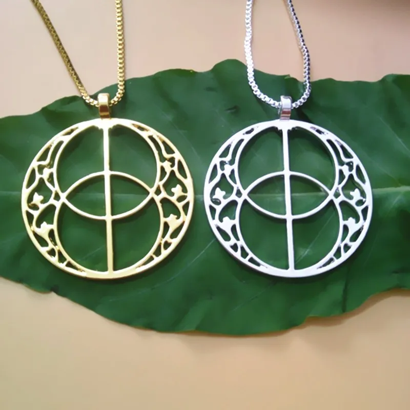 Vesica Pisces pendant Silver plated necklaces & pendants for women pendant Wholesale