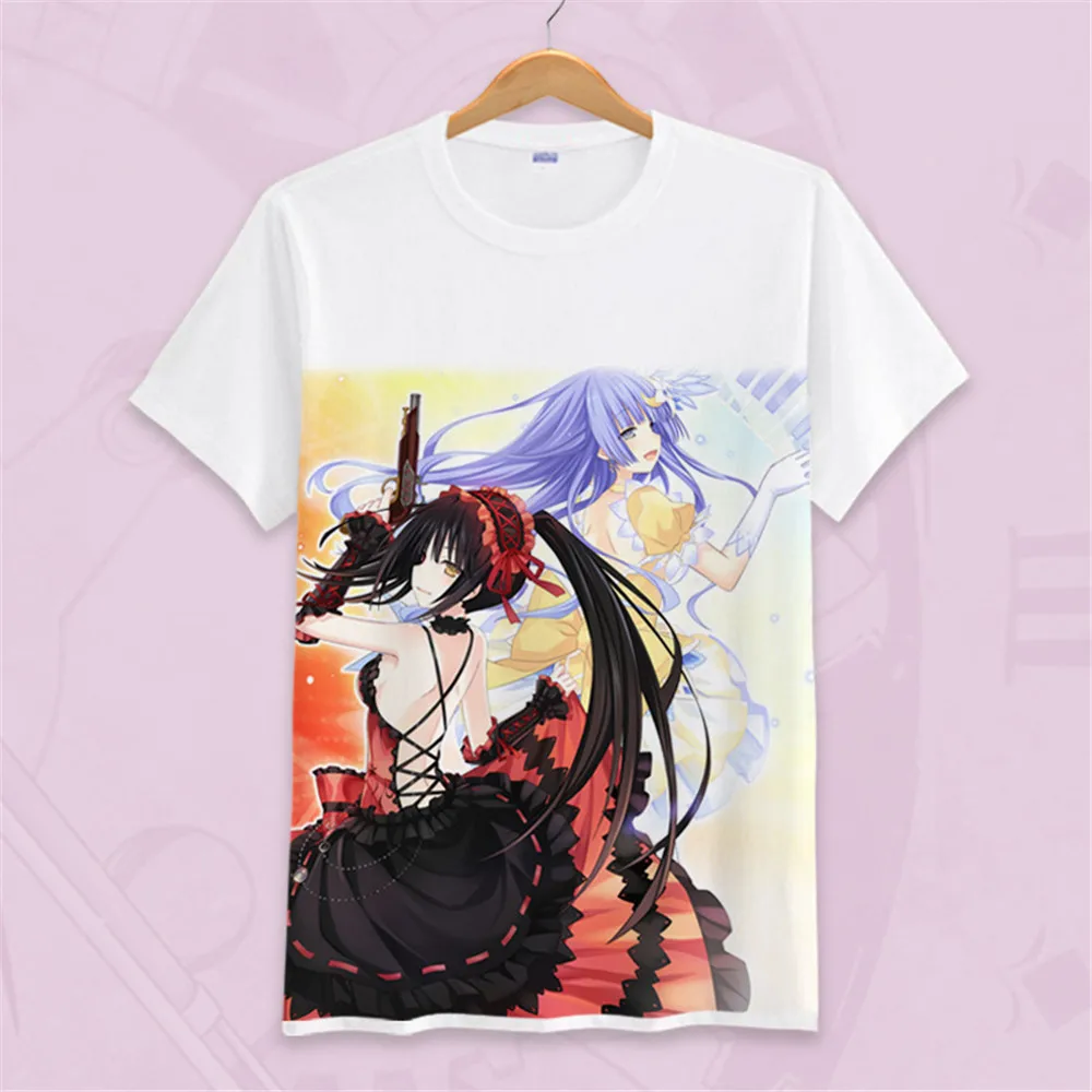 Новинка аниме-рубашка Coolprint футболки для свидания и прямого эфира разные стили с