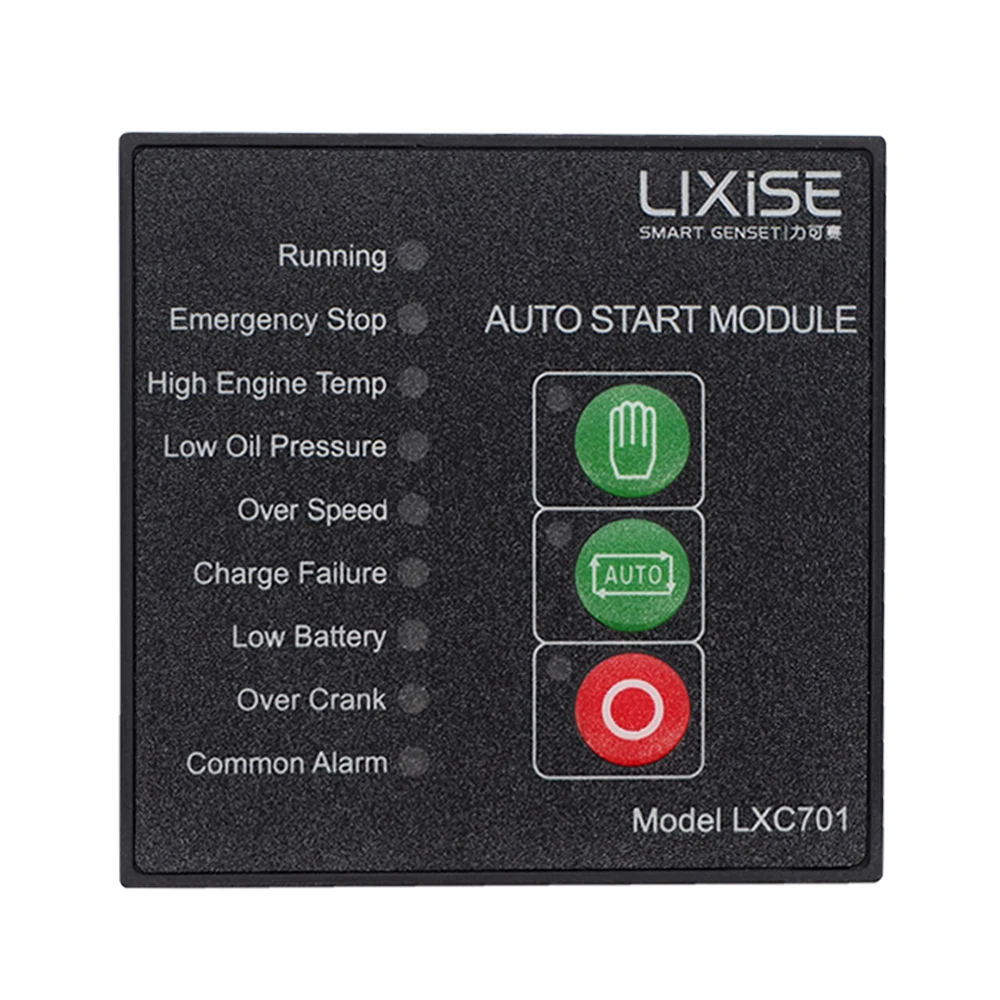 Lixise LXC701 автоматически запускает и останавливает контроллер запуска генератора двигателя полностью заменяет Глубокий морской 501