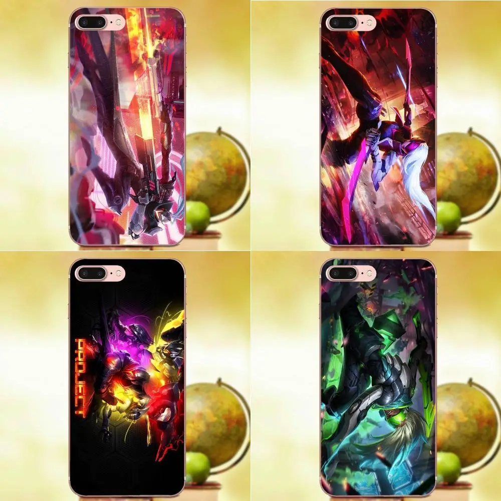 Проект ЛОЛ Мягкий чехол с рисунком из розового ТПУ для Samsung Galaxy Note 2 3 4 5 8 9 S3 S4 S5 S6 S7 S8 S9 мини Edge Plus on.