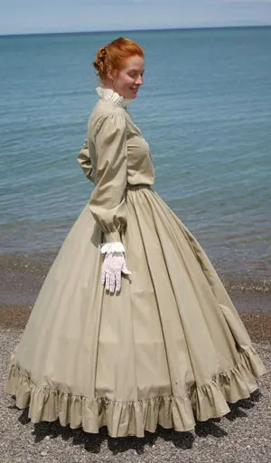 1860S Викторианский готический корсет/бальное платье в стиле Southern Belle для