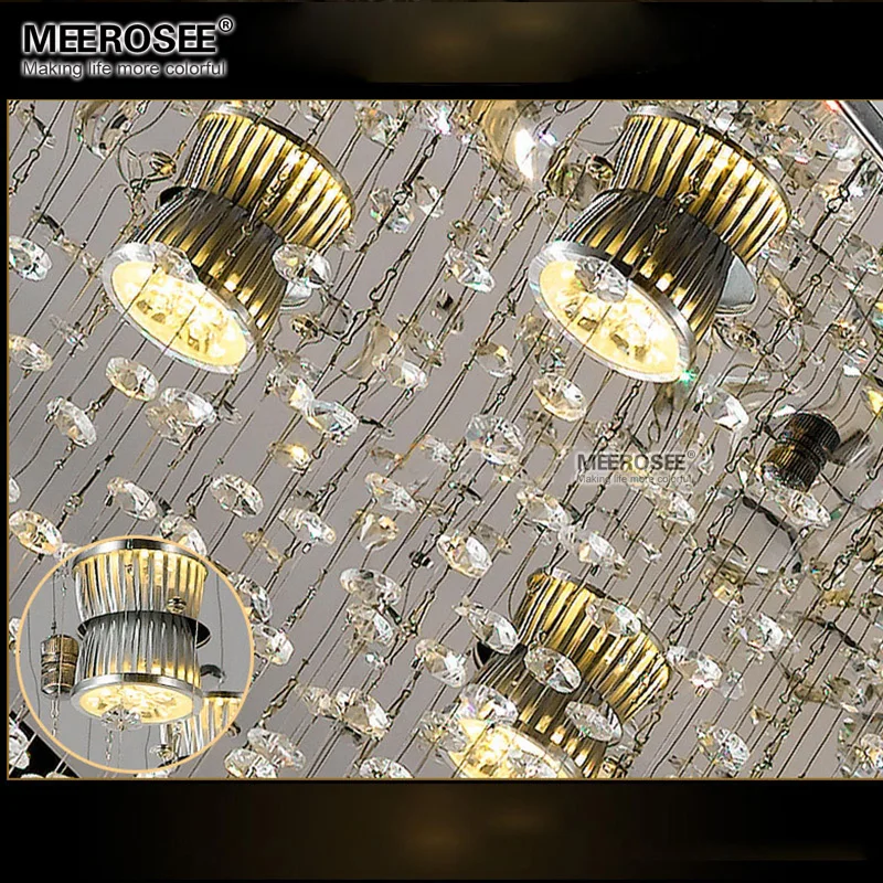 Хрустальная люстра Современный хрустальный светильник для лестницы Роскошная