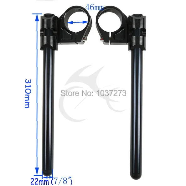 

New motorcycle HandleBars Clip On For KAWASAKI ZX6R 600CC ZX9R 900CC 1998-2002