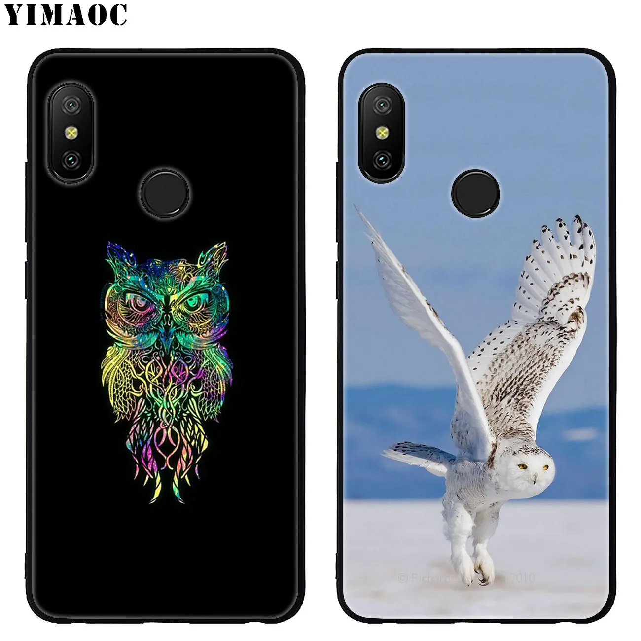 YIMAOC Сова Птица Мягкий силиконовый чехол для телефона Xiaomi Redmi K30 K20 Note 8 8T 7 5 6 Pro Mi