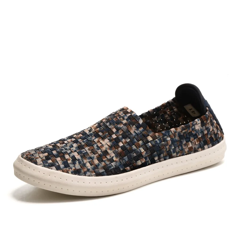 Акция модная мужская обувь на плоской резиновой подошве повседневные лоферы