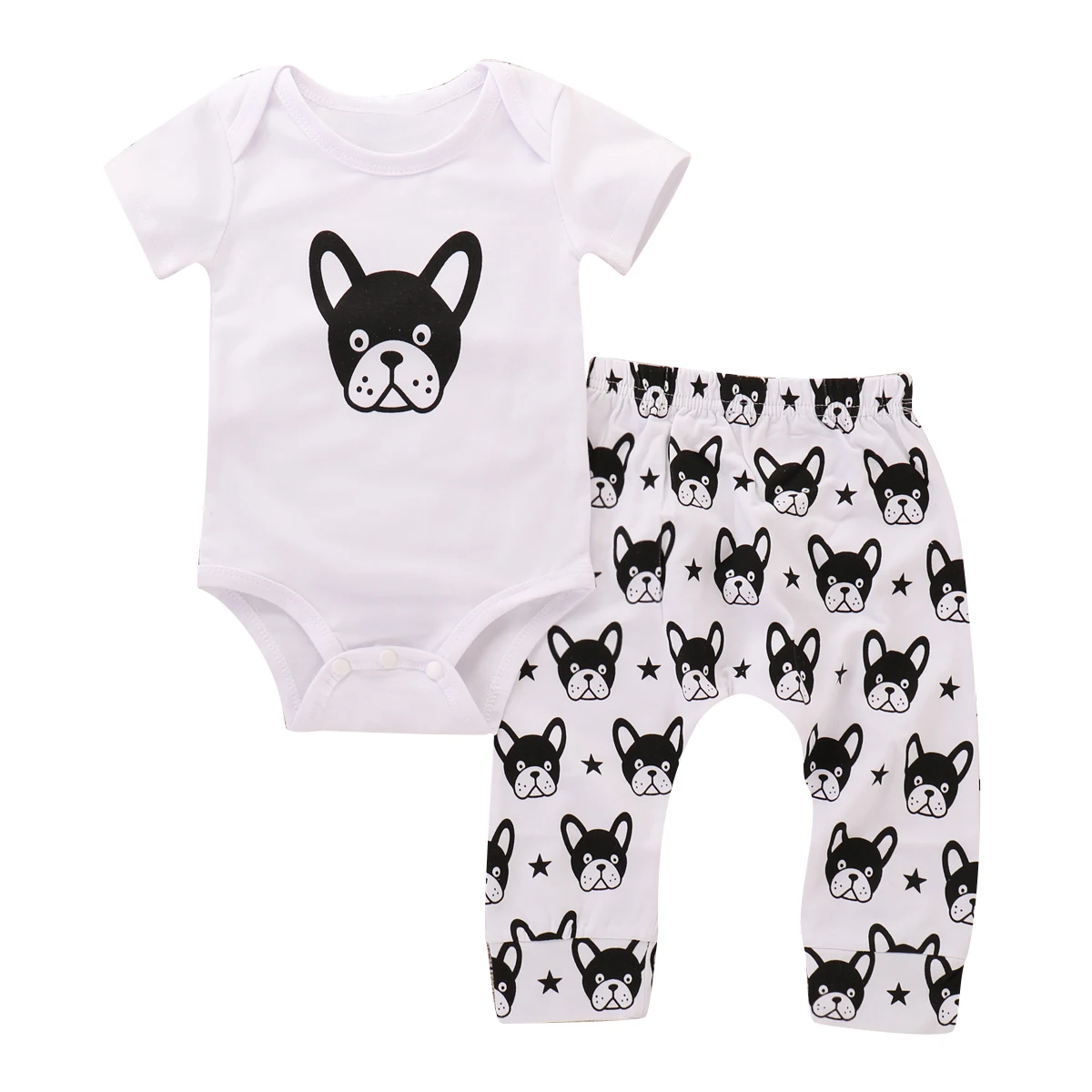 Комплект одежды из 2 предметов! Одежда для новорожденных мальчиков и девочек