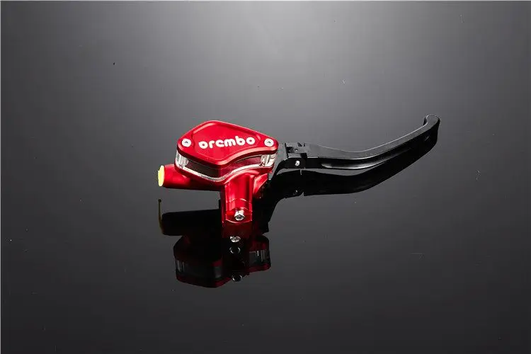 Red Right Pump Мотоцикл 22 мм 13 rcs рычаг регулируемая ручка гидравлический тормоз сцепления насос главный насос для Honda Yamaha Kawasaki - Цвет: Red Right Pump