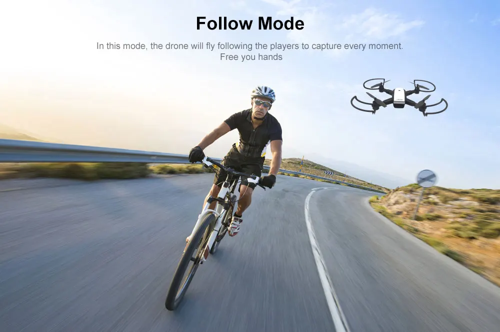 Лидер продаж Радиоуправляемый Дрон gps 1080P WiFi FPV дроны RTF высота удержания точки интерес Следуйте один ключ возврата Квадрокоптер
