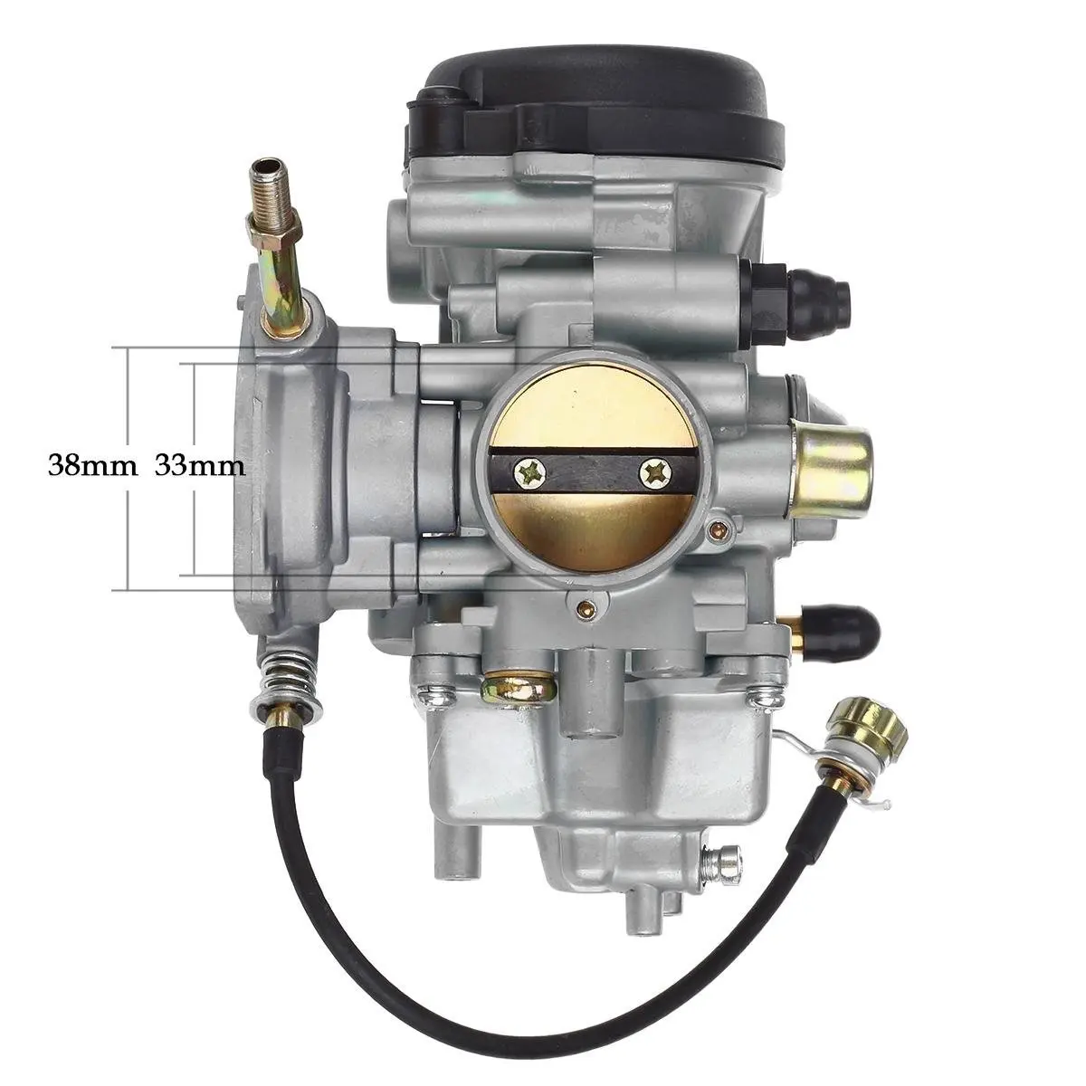 Карбюратор в сборе для 2001 2012 Big Bear 400 YFM400 2x4 4x4 ручной дроссель PD33J Wolverine 350