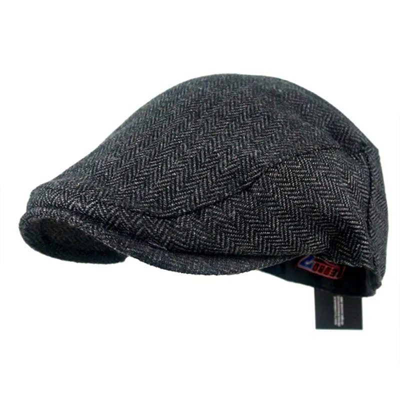 Casual Simple Solid Color Newsboy caps Man Woman Hats Retro Style Men Hat Free Shipping |