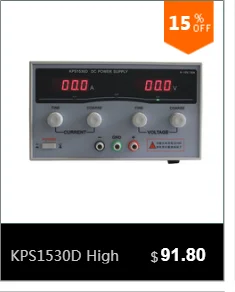 KORAD KA3005P Высокоточный Программируемый Регулируемый цифровой источник питания постоянного тока 30 В/5А R232 и USB Подключение компьютера 220 В