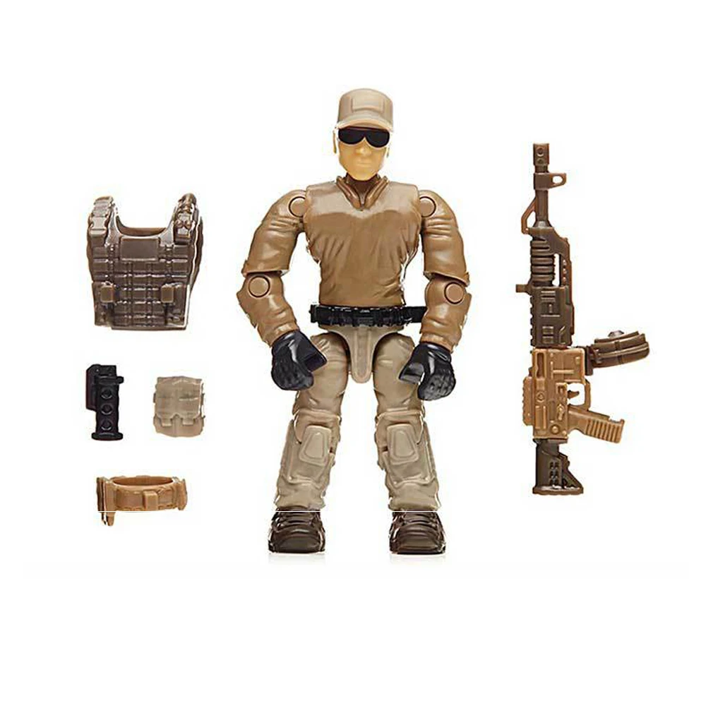 Популярные Современные Военные солдаты Sirius спецназа Мега строительные блоки