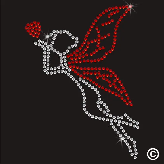 2 шт./лот Волшебная любовь термоклейкие патчи мультяшный дизайн Переводные