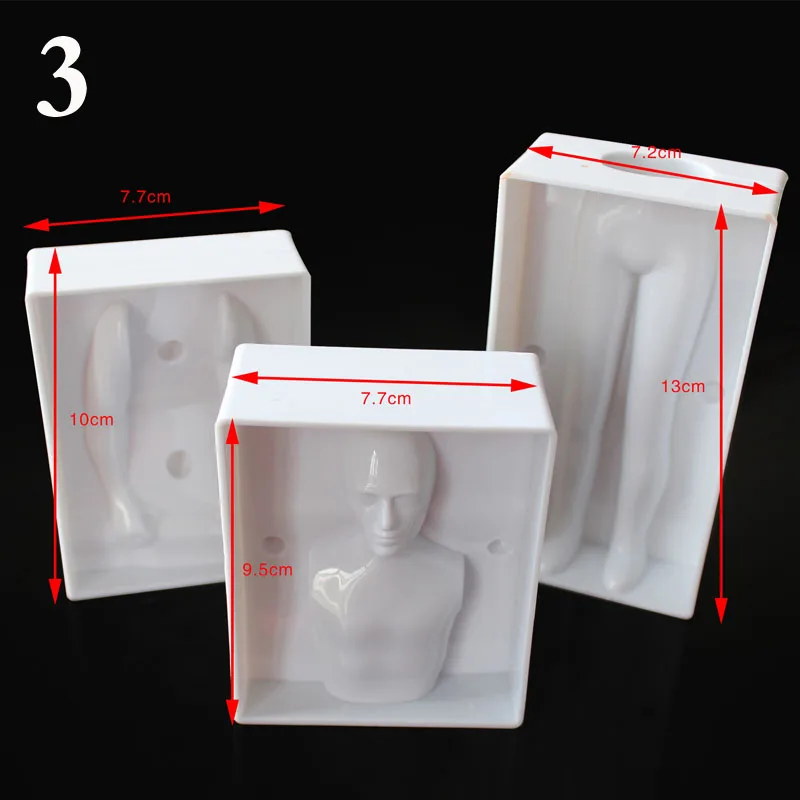 3D куклы, модель человеческого тела, форма для мыла, форма для полимерной глины, помадка, декор торта, сделай сам, Choclate, инструмент для выпечки, Пластиковая форма для мужчин, женщин, детей