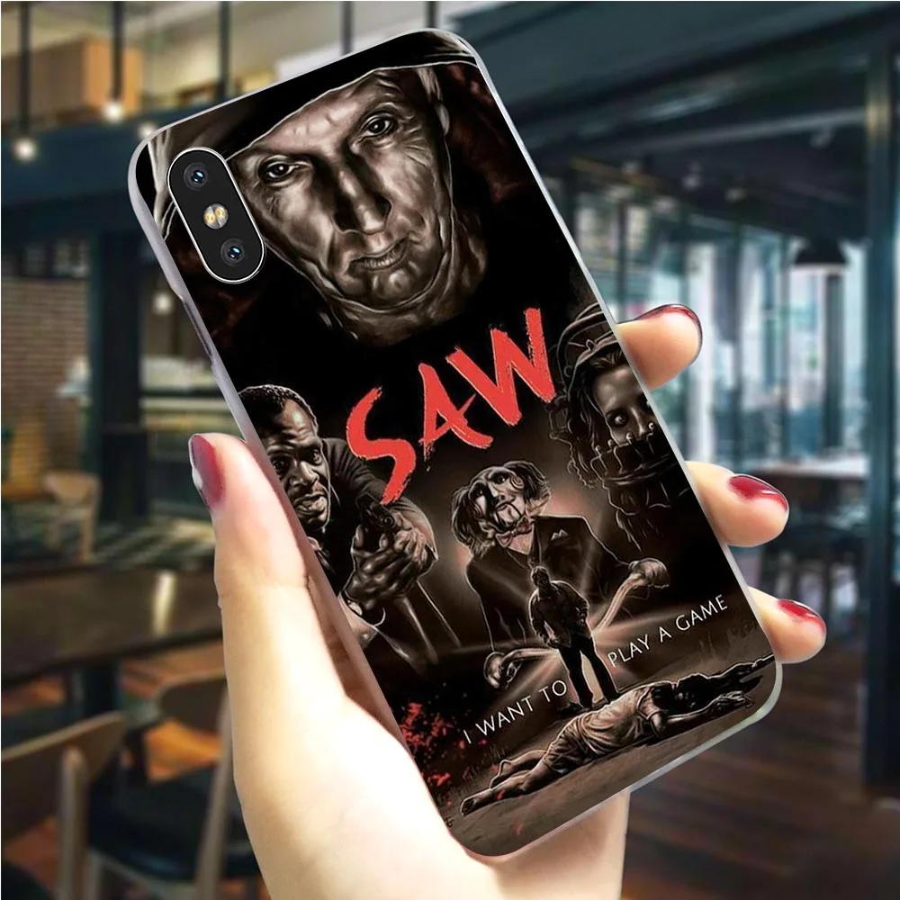 K1030502 Jigsaw Horror Movies чехол для телефона iPhone 6S Plus 5 5S SE 6 6 S/6 Plus 7 8/7 9 Plus X XS XR Xs Max Жесткий Чехол Мода - Цвет: K1030502
