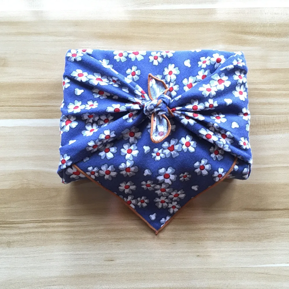 Японский стиль оберточная ткань платки фуросики цветок 113B хлопок Маргаритка|flowers