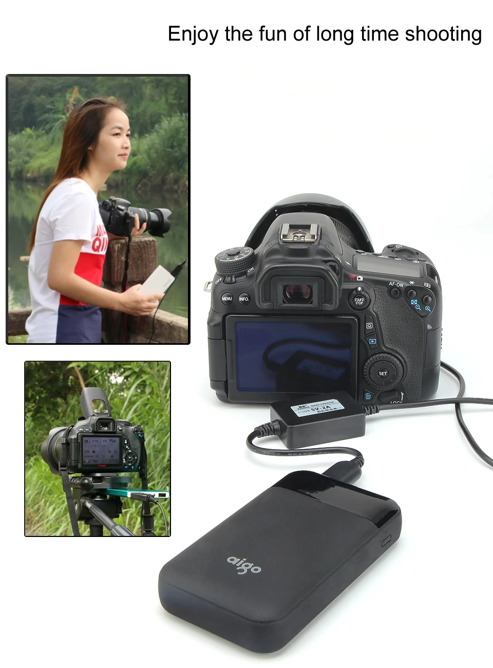 5 в Питание USB LP-E6 муляж батареи ACK-E6 DR-E6 адаптер питания для Canon EOS 5D Mark II III 5D2 5D3 6D 7D 60D 60D 70D 80D
