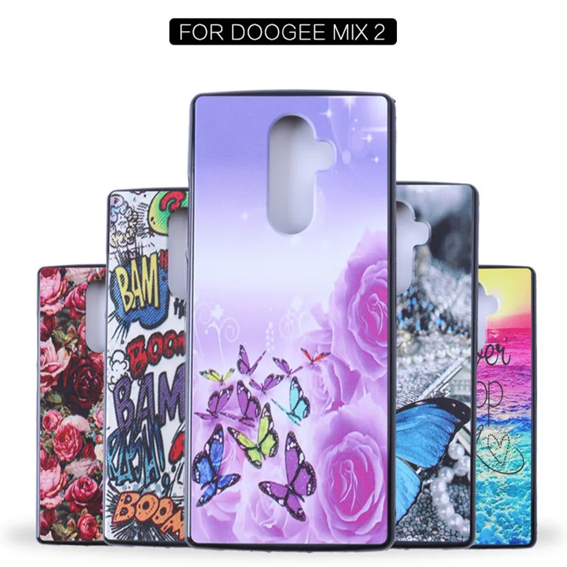 Задняя мобильный телефон Мягкий чехол Обложка s Для Doogee Mix 2/Mix2 5 99 В Защитная