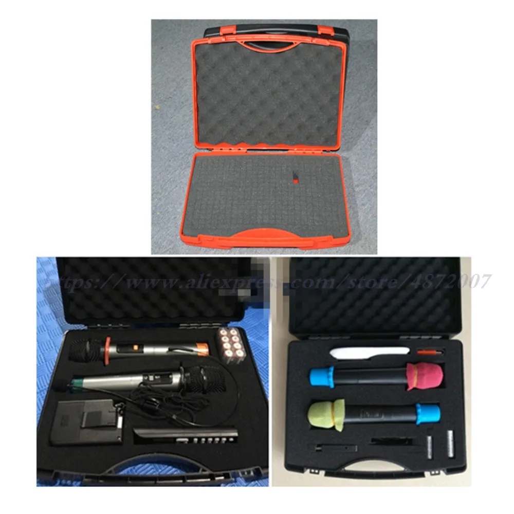 PP пластиковый чехол для SLX24 SLX14 PGX24 PGX14 беспроводной микрофон алюминиевая