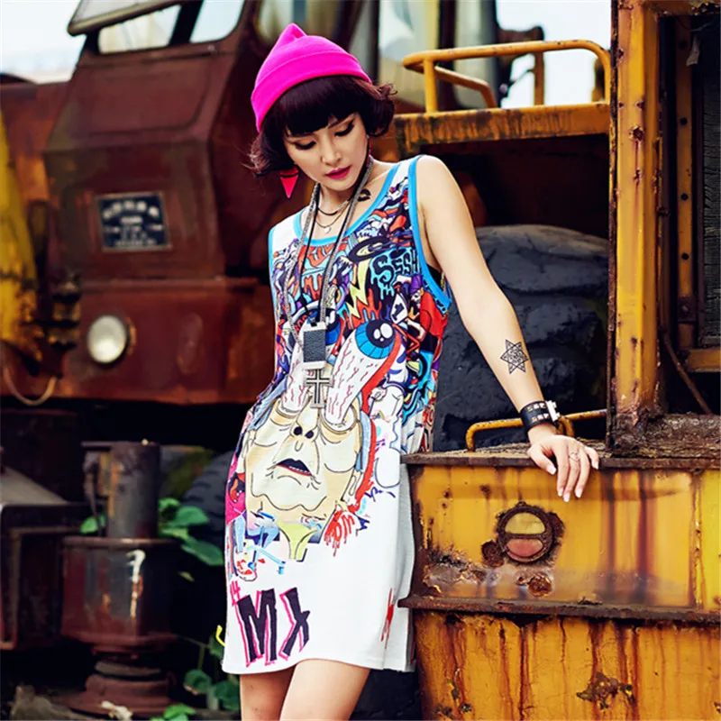 Платье just. be. never жилет в стиле хип хоп летнее сексуальное повседневное хлопковое