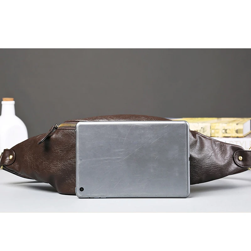 2018 модная обувь из искусственной кожи поясная Для мужчин слинг груди мешок