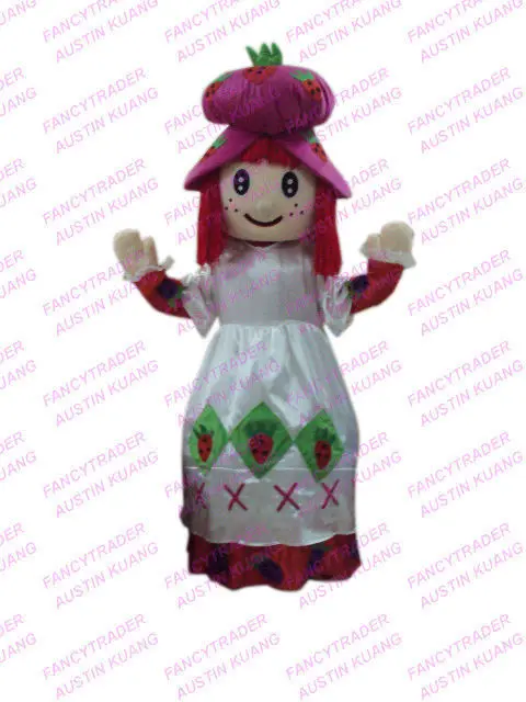 Promotional Hot Sales Strawberry Shortcake cartoon mascot suit carnival costume fancy dress costumes animal party | Тематическая