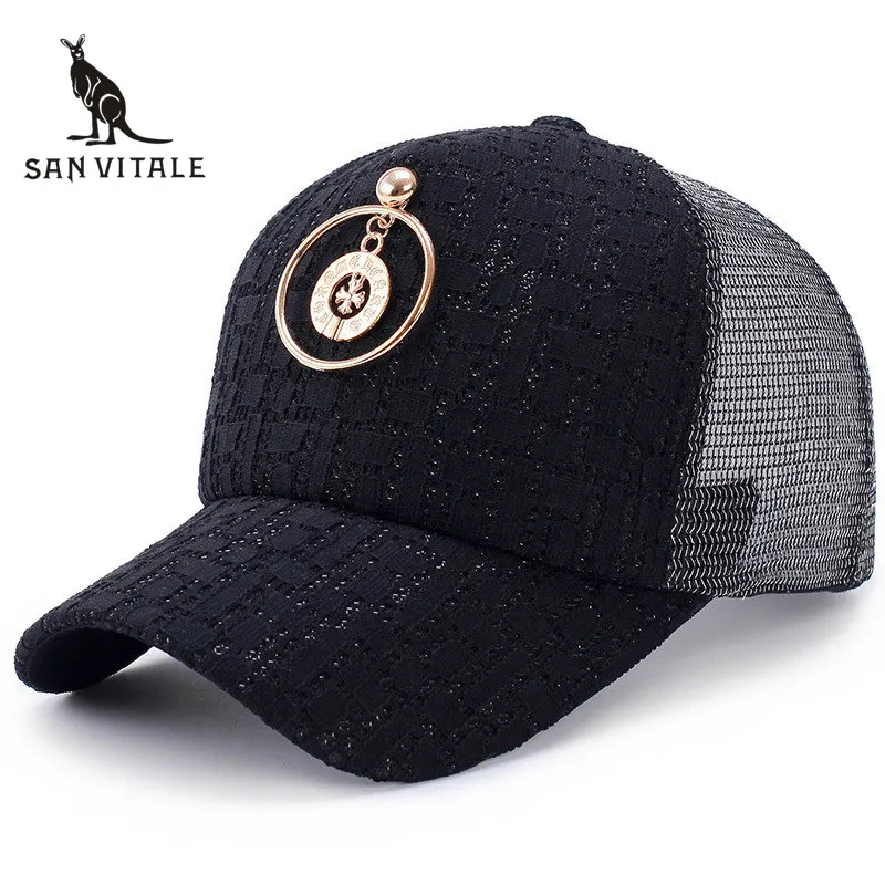 Бейсбольная кепка для женщин модная с трещоткой и защелкой винтажная Кепка в