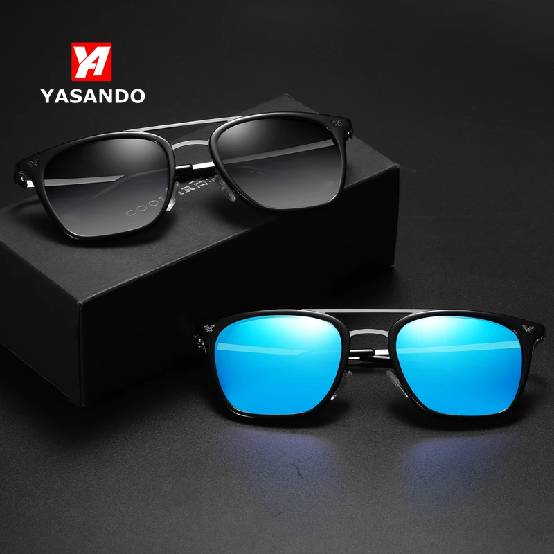 Мужские и женские классические очки YASANDO поляризованные солнцезащитные с