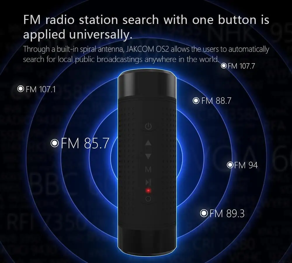 JAKCOM OS2 умный открытый динамик Горячая в радио как dab wifi радио Интернет беспроводной akku радио