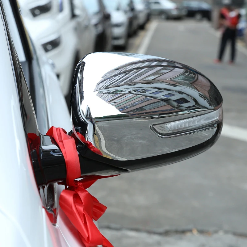 

For KIA Sportage 4 QL KX5 2016 2017 2018 Accessories Car Styling ABS Chrome Rearview Mirror Cover Decorative Frame