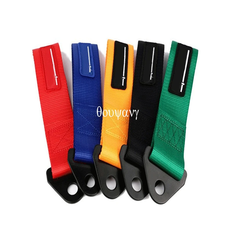 car high-strength color nylon SPC modified traction Nylon towing trailer rope bumper hook FTY1136 | Автомобили и мотоциклы