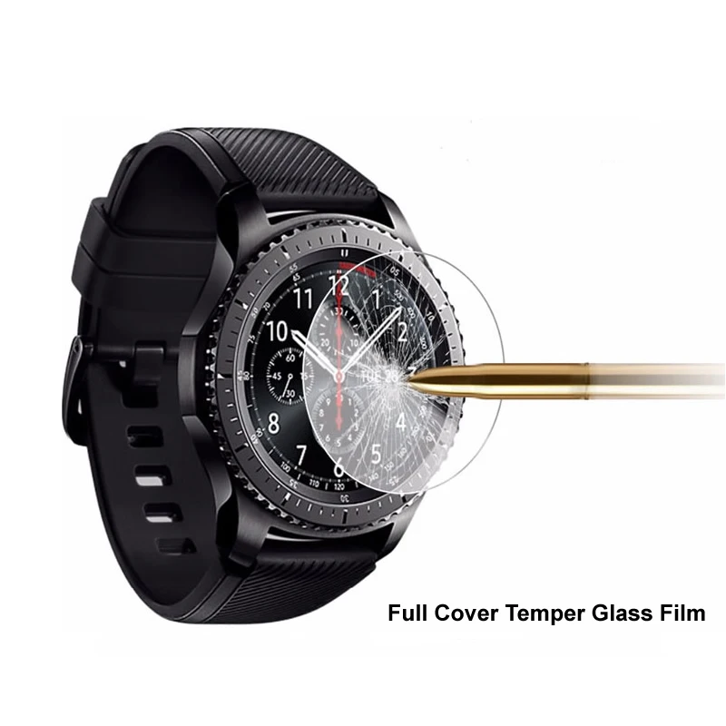 Закаленное стекло для часов Gear S3 Classic/ Frontier защитная пленка из углеродного