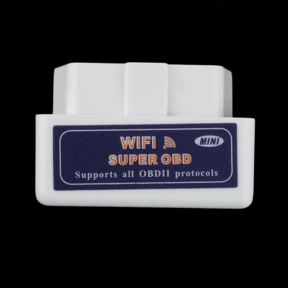 Горячие Мини ELM327 Bluetooth/Wifi V1.5/V2.1 OBD2 OBDII считыватель кодов ELM 327 Bluetooth Wifi для Android/IOS работа дизель J25C27