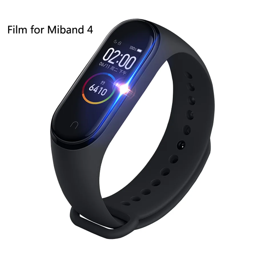 10 шт. mi Band 4 защитная пленка для экрана Xiaomi умный Браслет miband браслет на band с
