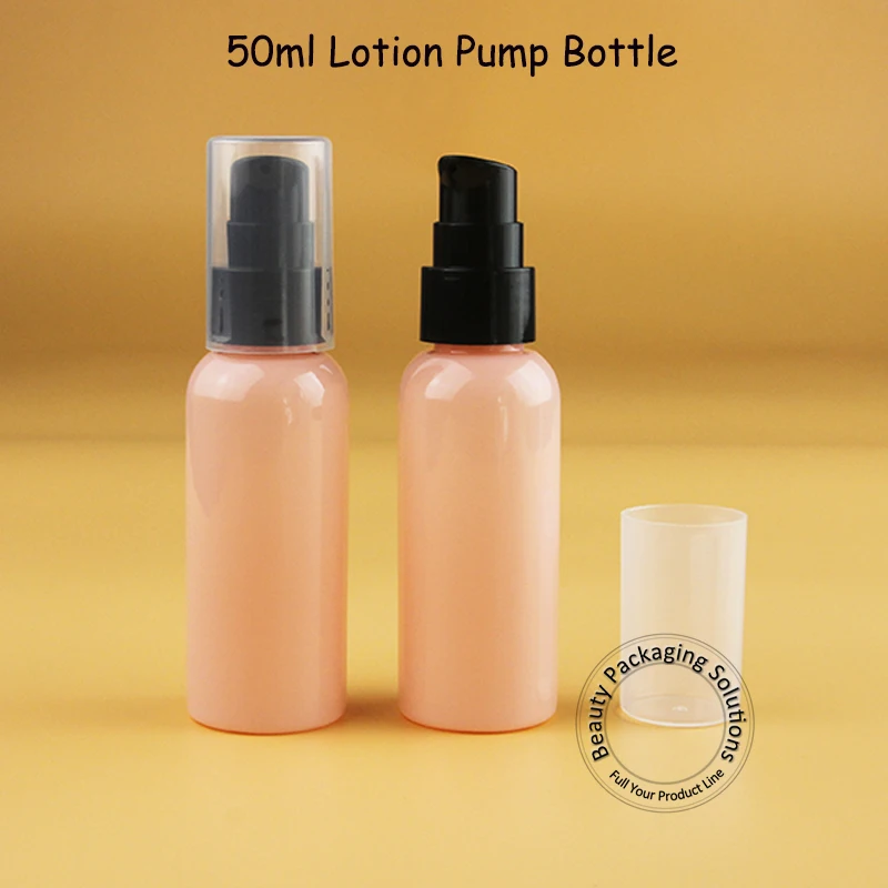 30 шт./лот оптовая продажа пустая пластиковая бутылка 50 мл для лосьона