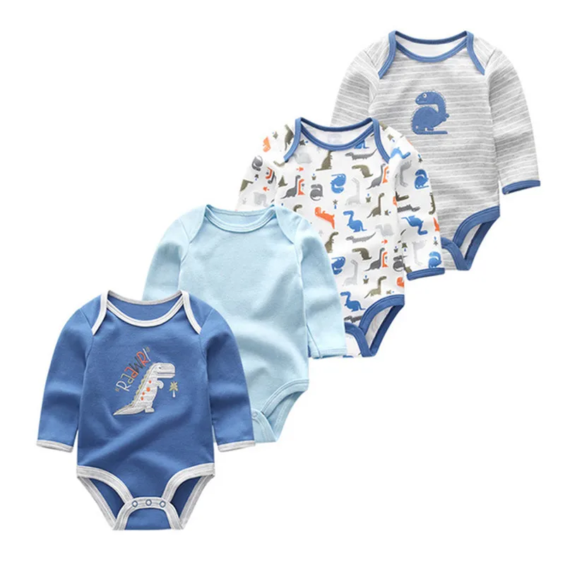 BDL4028 Г., весенне-летний комбинезон для младенцев-мальчиков и девочек, 3/4 предмета, одежда с длинными рукавами Ropa Beb, комбинезон для новорожденных, мягкий хлопковый комбинезон с героями мультфильмов - Цвет: BDL4028
