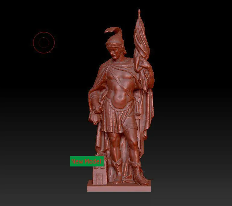 3d модель в формате stl 3D скульптура с твердым вращением для станка ЧПУ|3d model stl|model