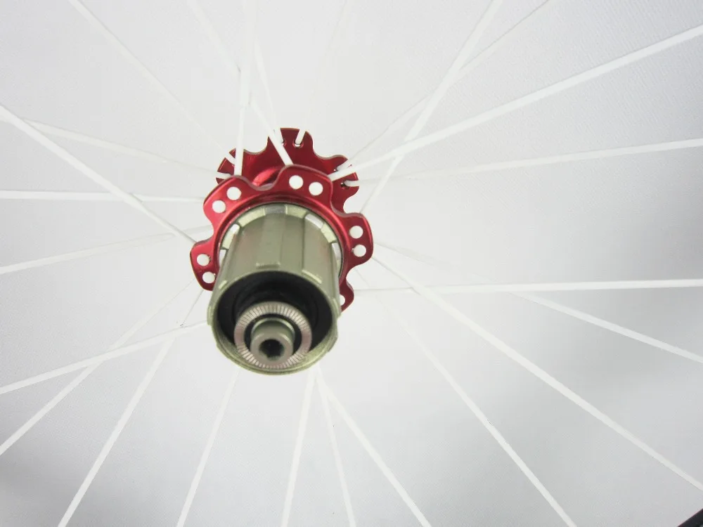 Полностью углеродное шоссейное Велосипедное заднее колесо 50 мм Cincher волокно 700C 20