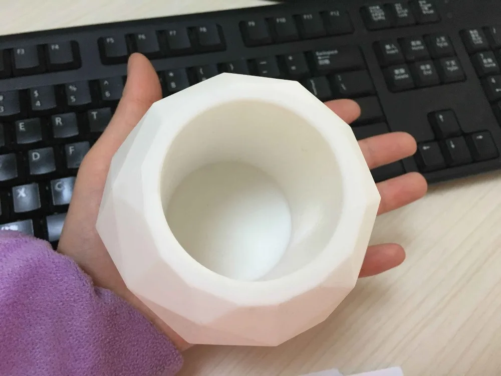 Силиконовая форма для силикагеля геодезическая Сфера средняя многоразовая