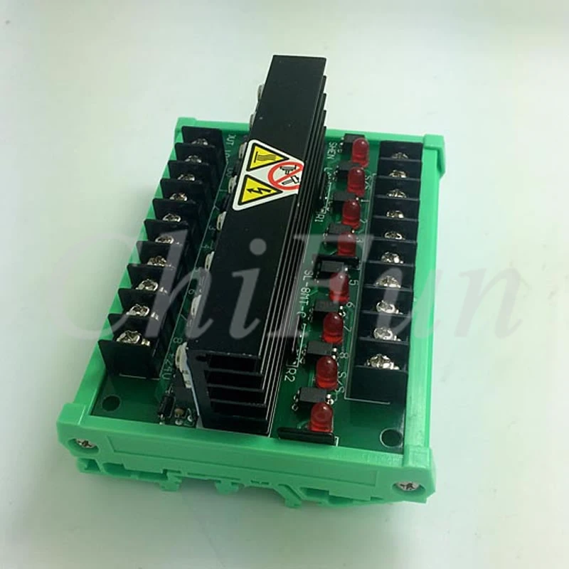 

8 way PLC high current 10A FET output amplifier SL-8MT-c