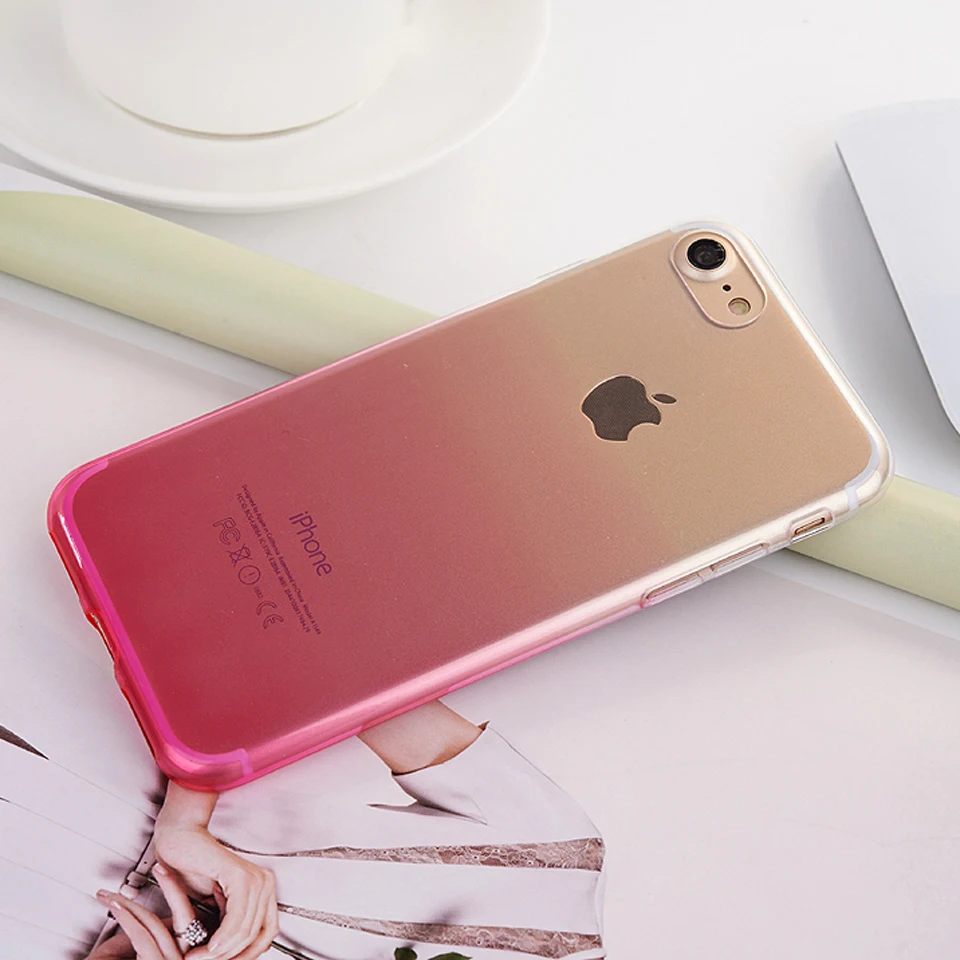 Сумерки Радуга Цвет чехол для iphone 7 SE 5 5S 6 s 8 Plus X силиконовый OnePlus One 3 т TPU Чехлы