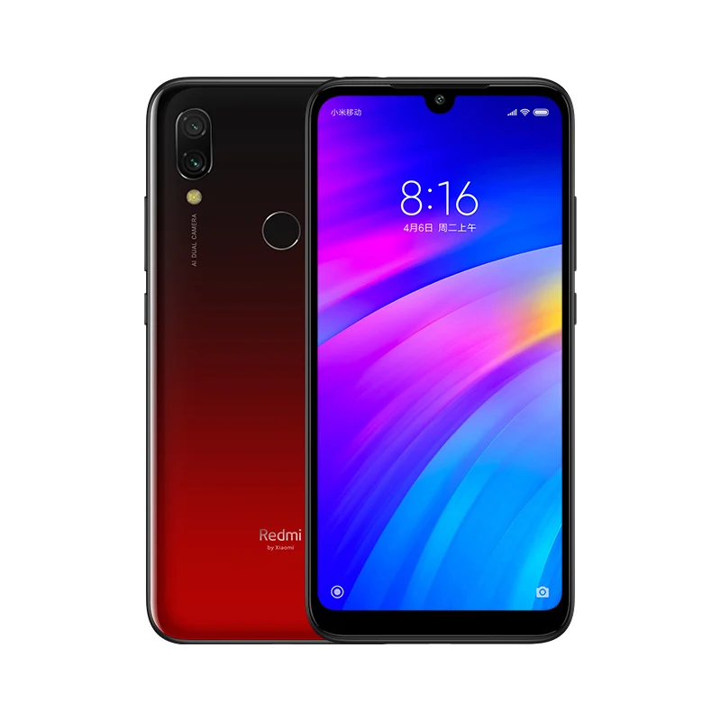Глобальная версия Xiaomi Redmi 7 3 ГБ ОЗУ 64 Гб ПЗУ мобильный телефон Snapdragon 632
