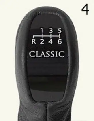 6 Speed Classic Для Mercedes Benz E Class W211 S211 2002 2003 2004 2005 2006 2007 2008 2009 автомобиля 5/6 Шестерни переключения Шестерни ручка с свободного кроя из искусственной кожи - Название цвета: 6 Speed Classic