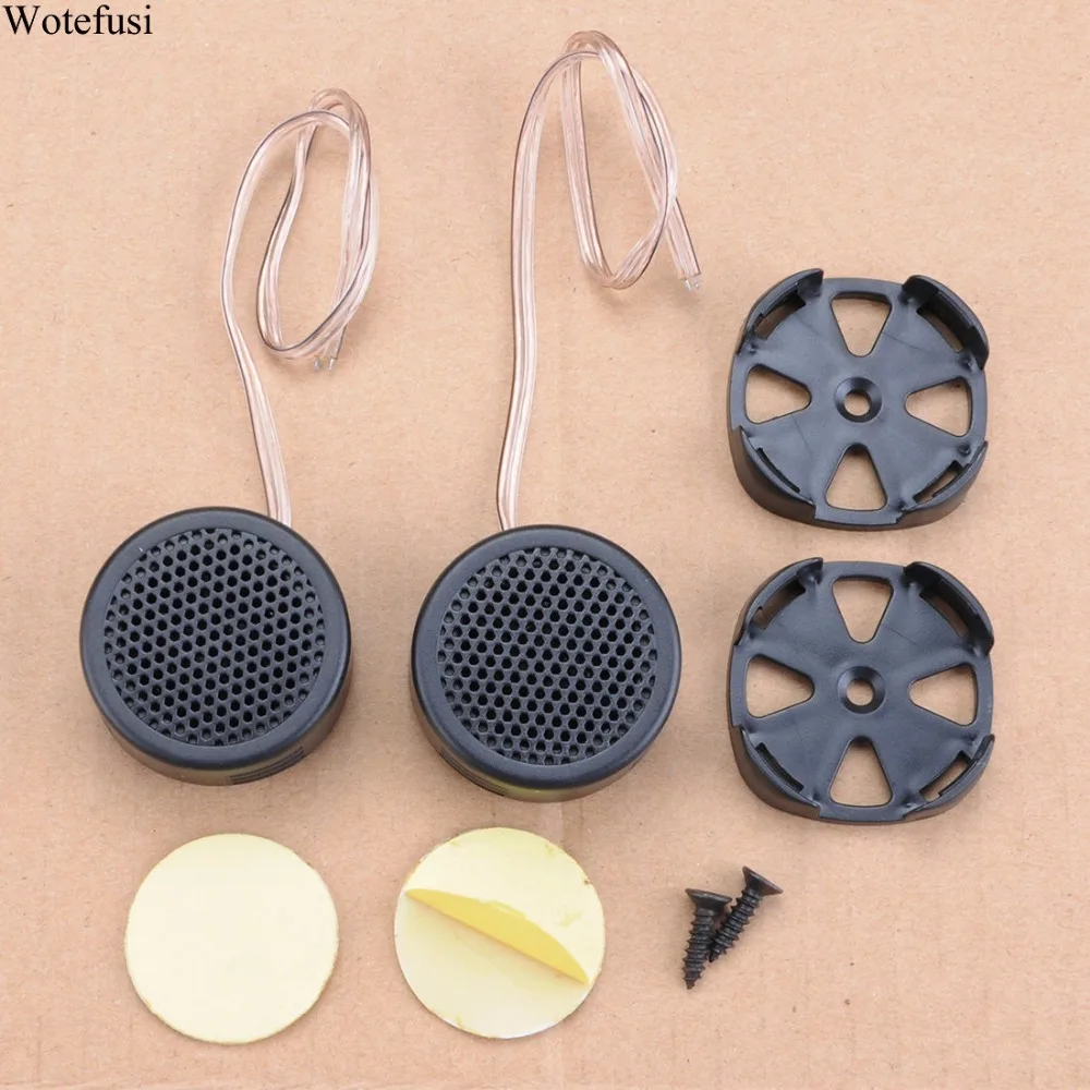 Автомобильная аудиосистема Wotefusi супер мощные громкие купольные динамики черные