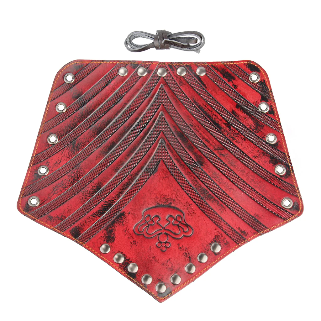 Готическая Корона цветочный кожаный браслет манжета Корона Vambraces браслет унисекс аксессуары для костюма регулируемый