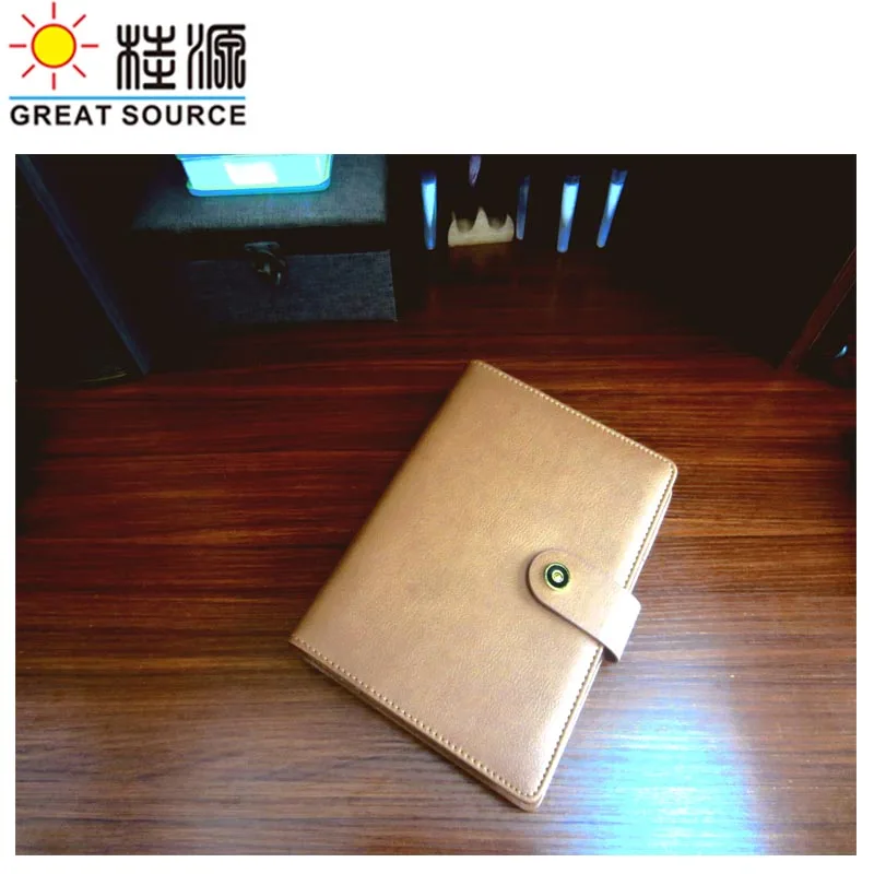 Brown Кожаный чехол A5 padfolio кожаный блокнот папка ручка сумка линейка цветные наклейки подарочный набор скоросшиватель с кольцом для A5 планировщик - Цвет: Brown